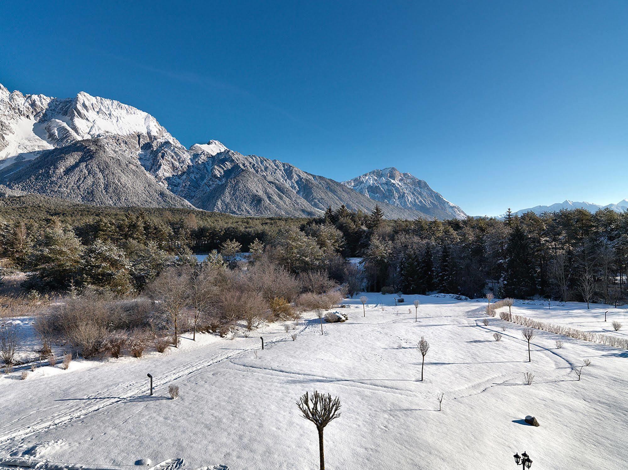 Kaysers Tirolresort - Wohlfuehlhotel Fuer Erwachsene Mieming Exterior foto